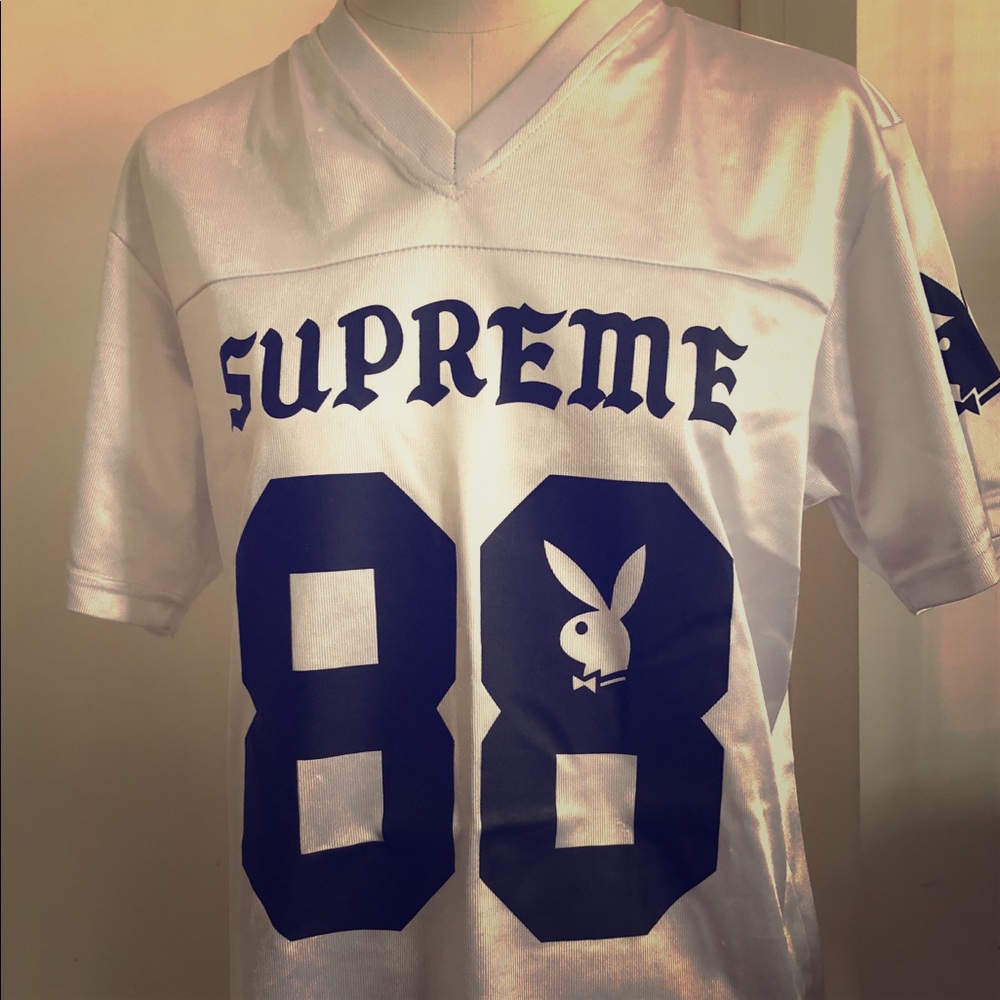 SUPREME • Playboy 88 Soccer Jersey, Medium